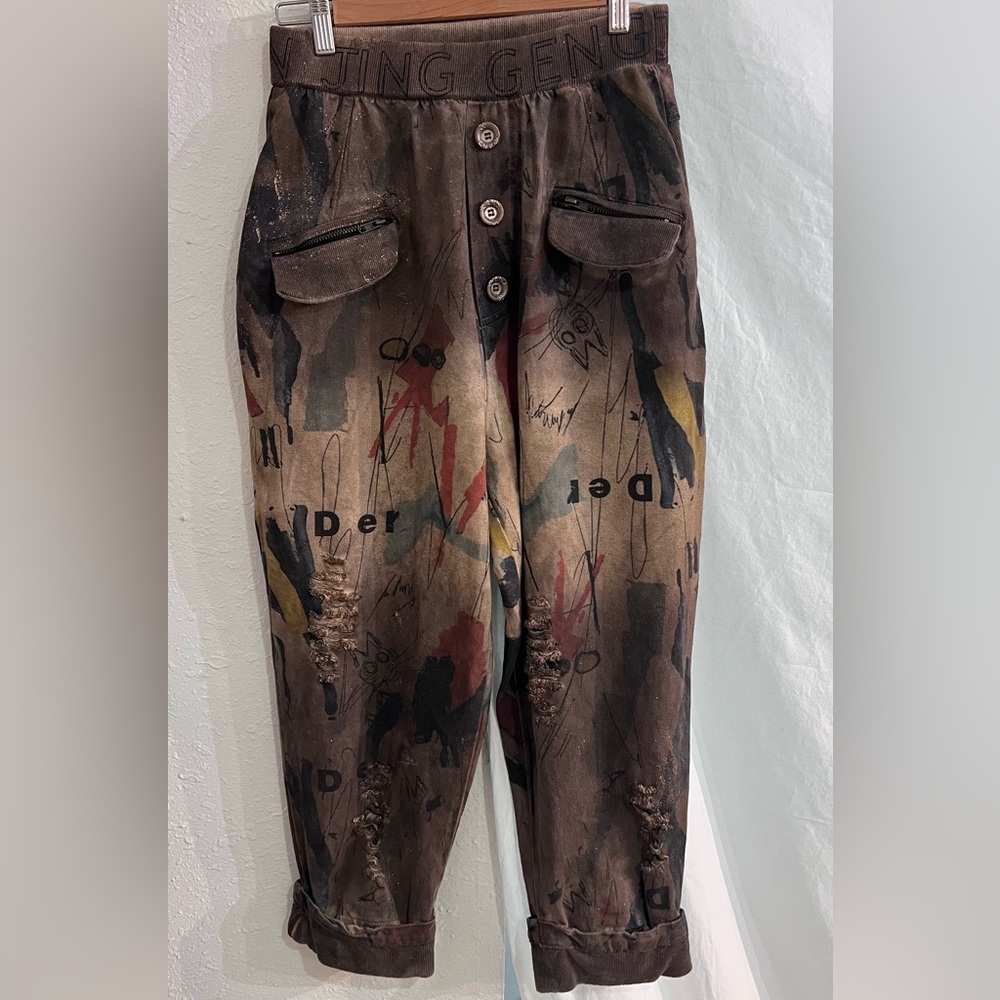 Artistic Graphic Pants